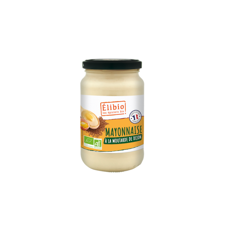 MAYONNAISE A LA MOUTARDE DE DIJON 325 G BIO