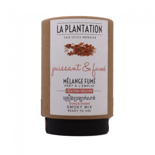 EPICE MELANGE FUME (fleur de sel piment doux fume)