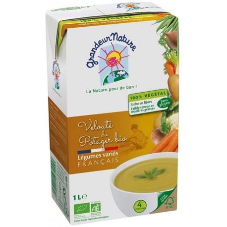 VELOUTE DU POTAGER LEGUMES VARIES 1L GRANDEUR NATURE