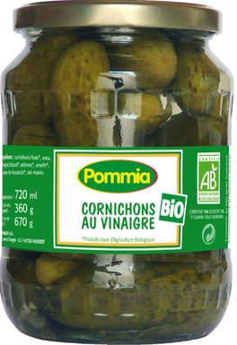 CORNICHONS AU VINAIGRE 72 CL POMMIA
