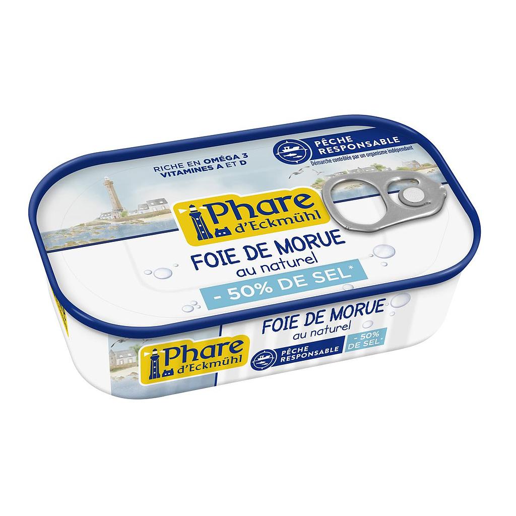 FOIE DE MORUE TENEUR REDUITE EN SODIUM