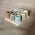 COFFRET 6 CANNELES SAVON ET SHAMPOING BIO 20g