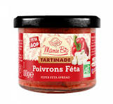 TARTINADE POIVRONS FETA BIO