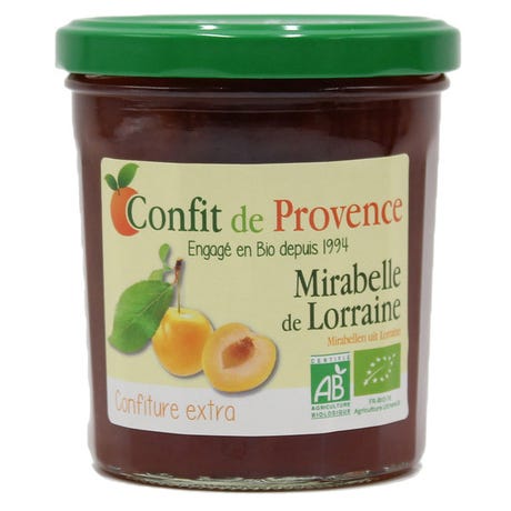 CONFITURE MIRABEL LORAINE 370g BIO