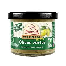TARTINADE OLIVES VERTES BIO